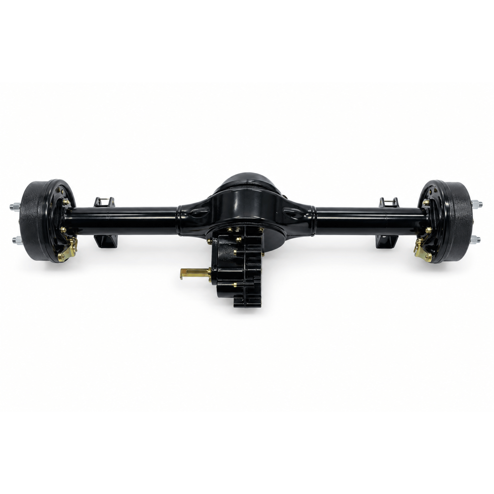 CARGO VOLT BP-150 Komplette Hinterachse inkl. Differential, Bremstrommeln und Bremsen