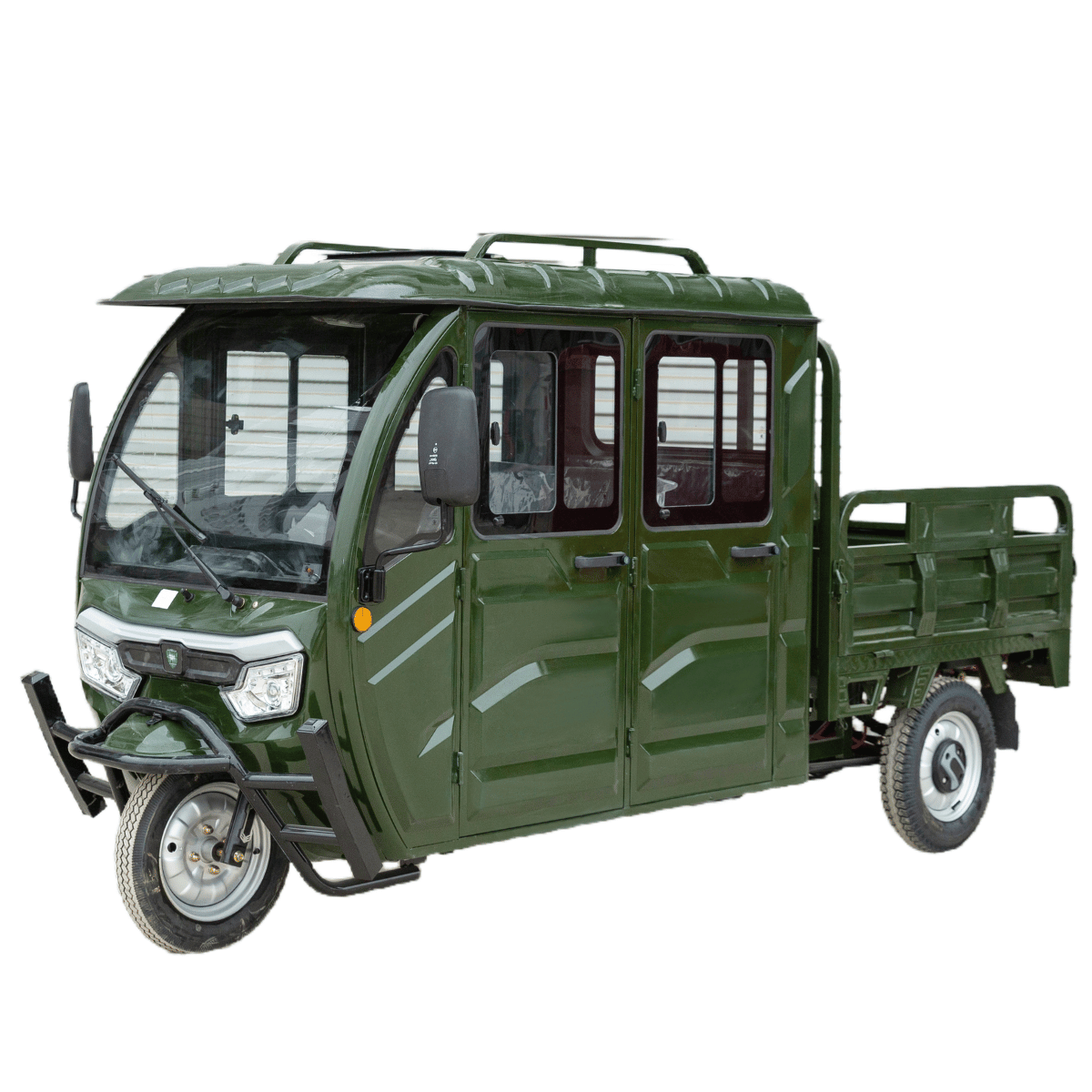 Elektro-Lastendreirad 45 CARGO TRIKE 3000W 72V 58AH Doppel Kabine VOLTA ...