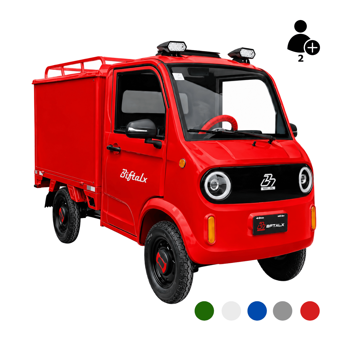 AMOTO PICKUP YB MIT BOX ELEKTRO-NUTZFAHRZEUG 40 KM/H