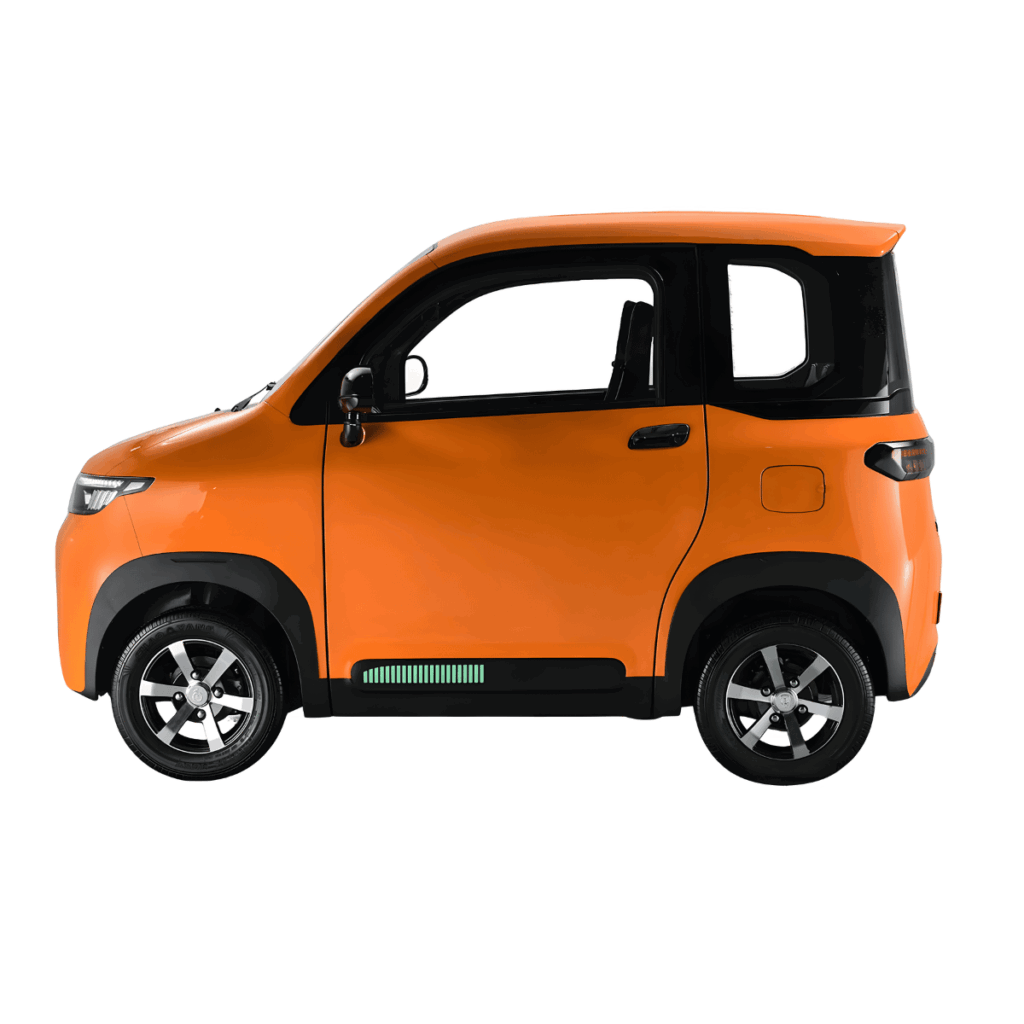 Kabinenroller Microcar 45 km/h – 2-Sitzer mit Heckklappe