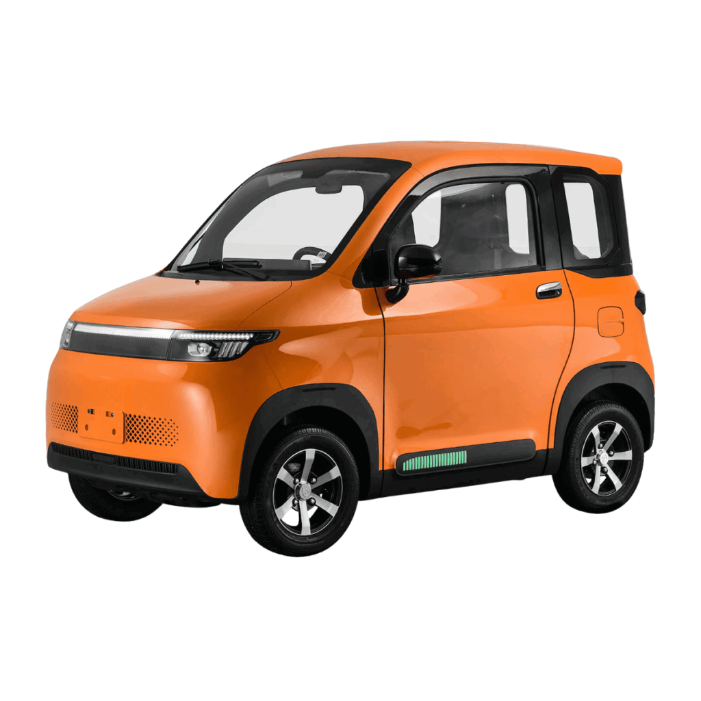 Kabinenroller Microcar 45 km/h – 2-Sitzer mit Heckklappe