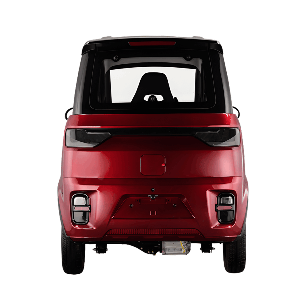 QH-Q – Elektro-Kabinenroller 4-Rad 45 km/h | 2 Sitze | Rückfahrkamera ...