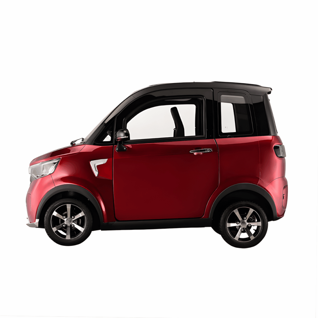QH-Q – Elektro-Kabinenroller 4-Rad 45 km/h | 2 Sitze | Rückfahrkamera ...