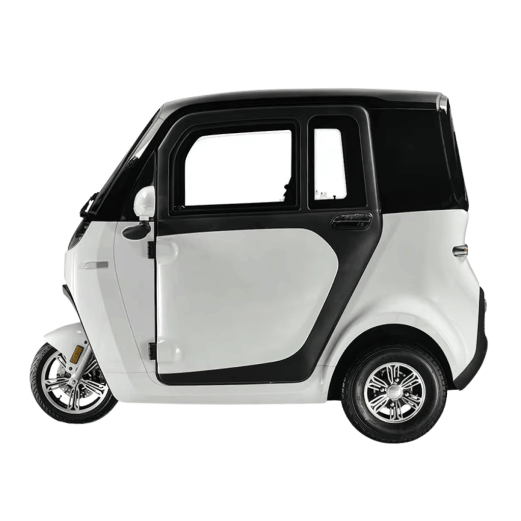 3-Rad Kabinenroller 60V – 25/45 km/h, bis 60 km Reichweite