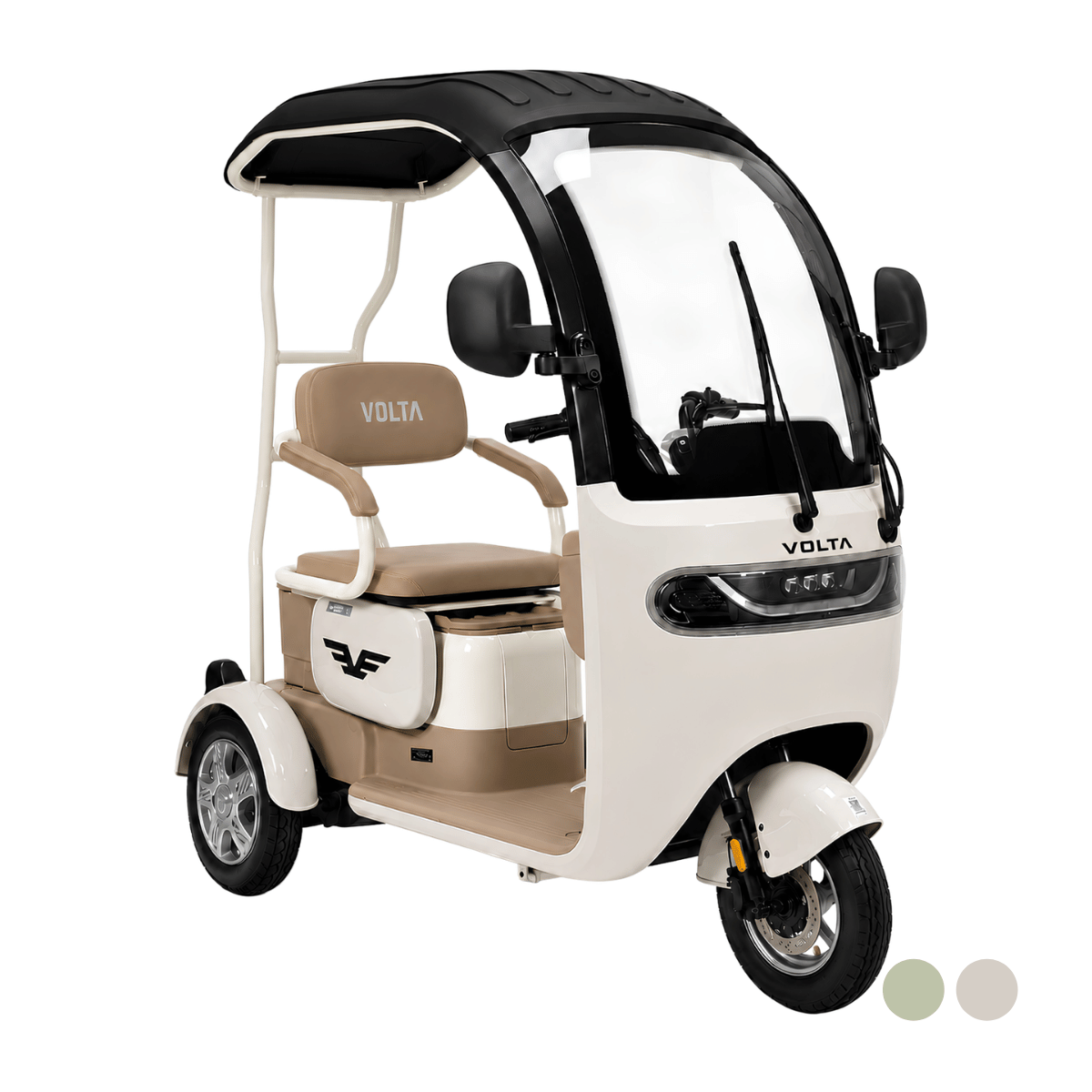 VOLTA VM2 Elektro-Kabinenroller 25 km/h mit LFP-Batterie